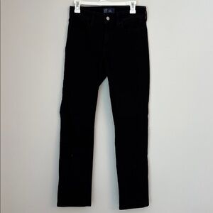 GAP Women's Classic High Rise Straight Jeans - Black Wash